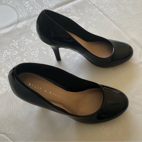 Kelly & Katie Women’s Black Stilettos 3.75” Heel Shoes Size 8.5 Rounded Toe NWOT - Picture 16 of 16